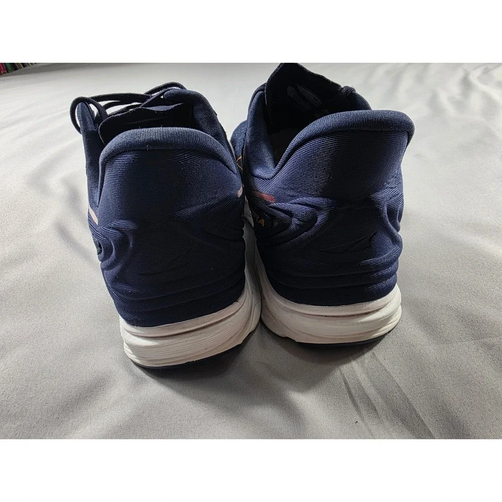 Altra Torin 6 Running Shoes Women 8 Navy Blue Orange Comfort Sneakers